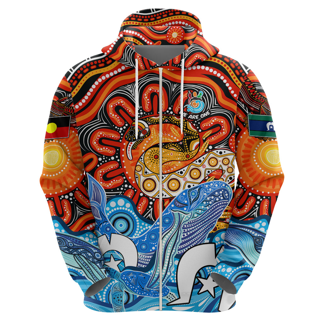 Aboriginal And Torres Strait Islands Hoodie We Are One - Vibe Hoodie Shop