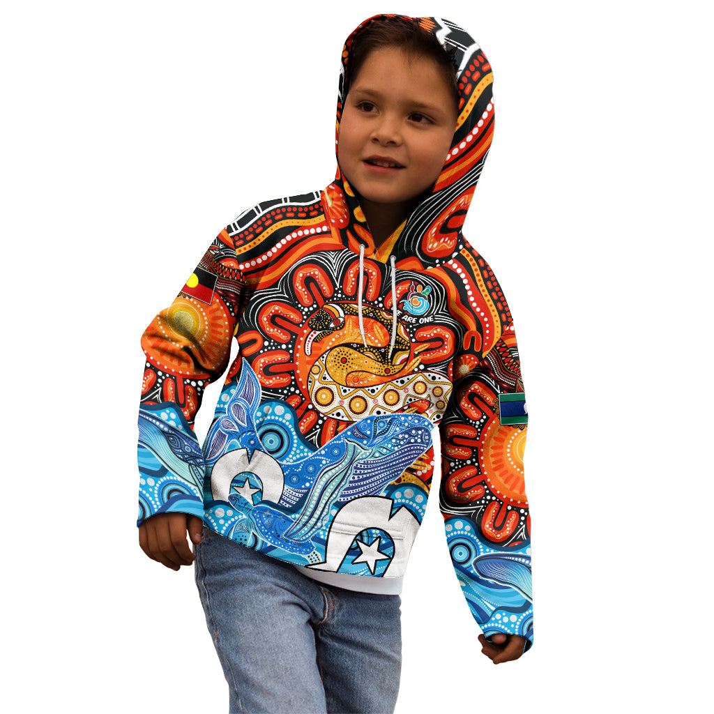 Aboriginal And Torres Strait Islands Kid Hoodie We Are One - Vibe Hoodie Shop