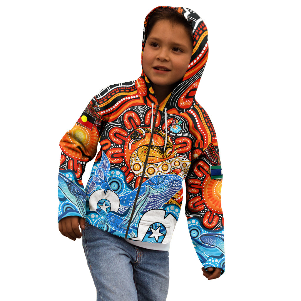 Aboriginal And Torres Strait Islands Kid Hoodie We Are One - Vibe Hoodie Shop