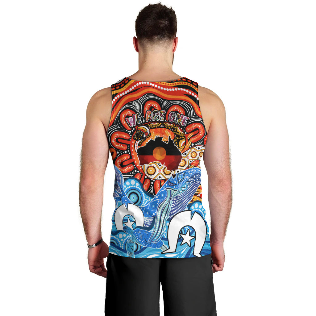 Aboriginal And Torres Strait Islands Men Tank Top We Are One - Vibe Hoodie Shop