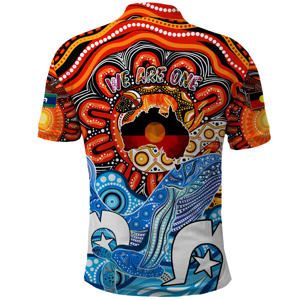 Aboriginal And Torres Strait Islands Polo Shirt We Are One - Vibe Hoodie Shop