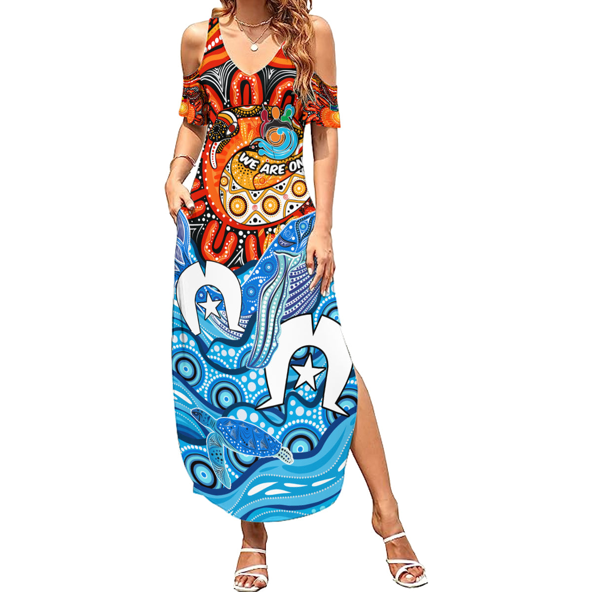 aboriginal-and-torres-strait-islands-summer-maxi-dress-we-are-one