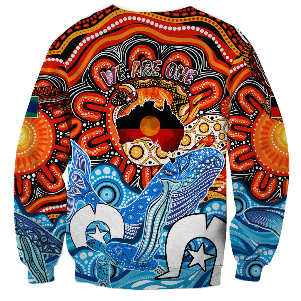 Aboriginal And Torres Strait Islands Sweatshirt We Are One - Vibe Hoodie Shop