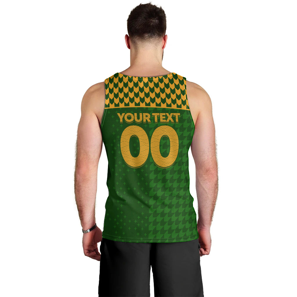 Personalised Australia Soccer Matildas Men Tank Top Super Team - Vibe Hoodie Shop