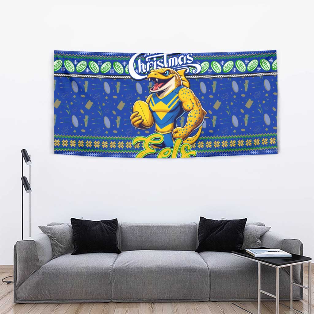 Eels Rugby Xmas Tapestry Australia NRL Mascot - Vibe Hoodie Shop