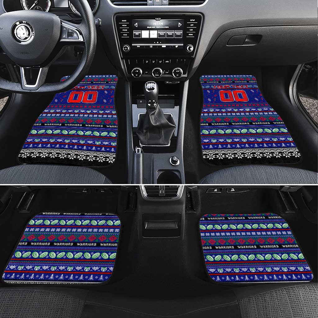 New Zealand Warriors Rugby Xmas Car Mats Australia NRL Mascot