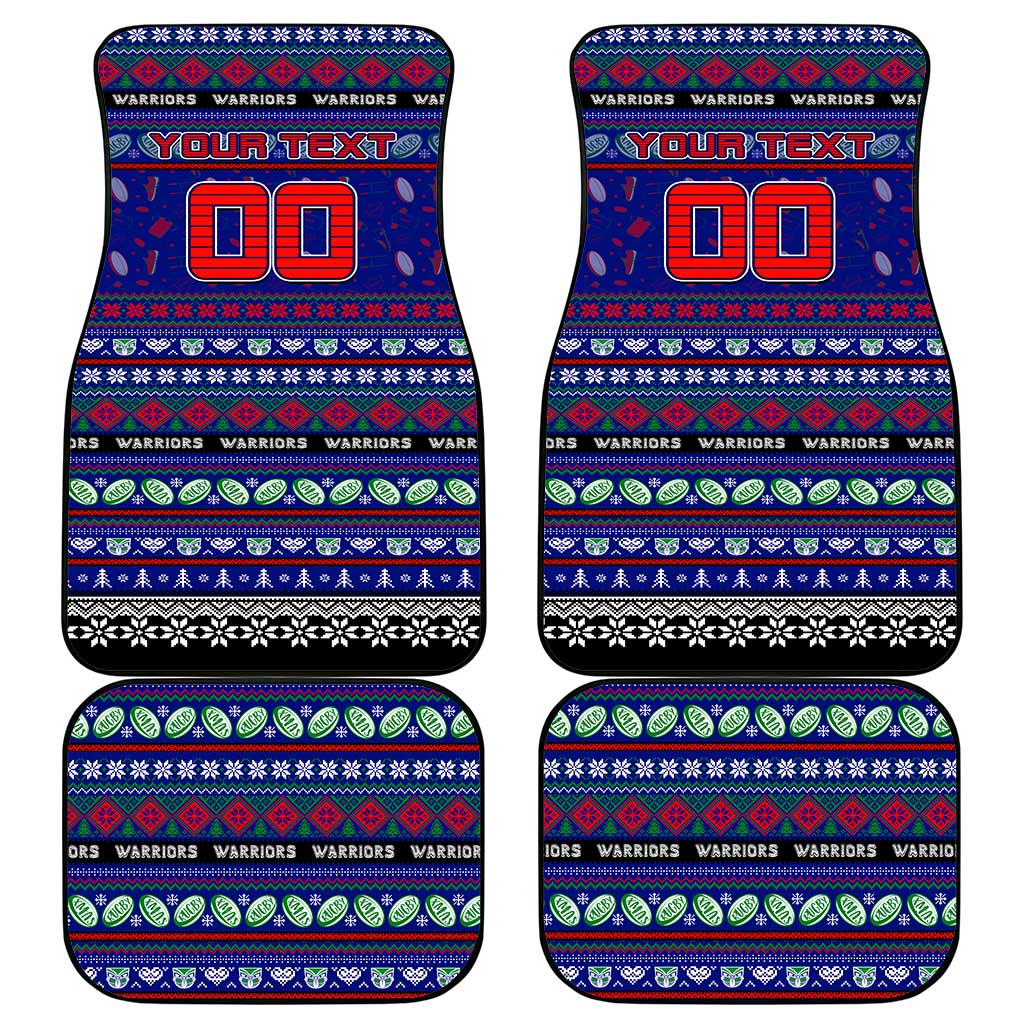 New Zealand Warriors Rugby Xmas Car Mats Australia NRL Mascot