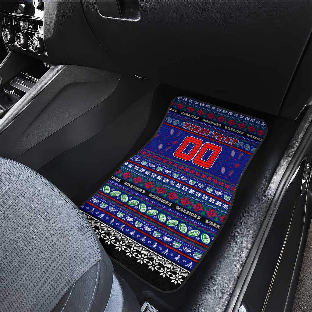 New Zealand Warriors Rugby Xmas Car Mats Australia NRL Mascot