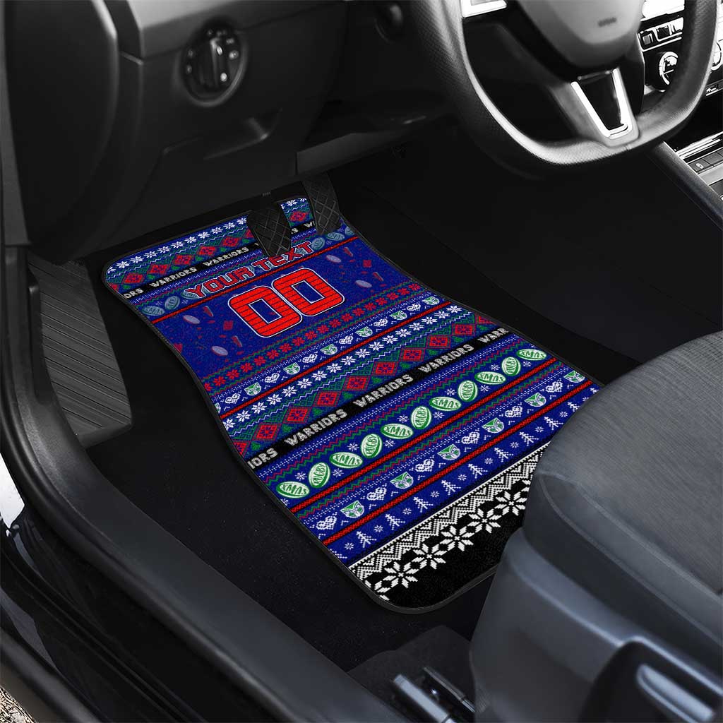 New Zealand Warriors Rugby Xmas Car Mats Australia NRL Mascot