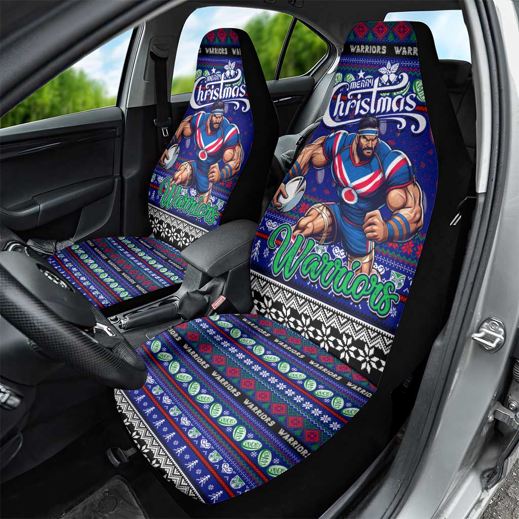 New Zealand Warriors Rugby Xmas Car Seat Cover Australia NRL Mascot - Vibe Hoodie Shop