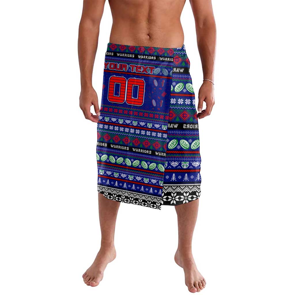 Personalized New Zealand Warriors Rugby Xmas Lavalava Australia NRL Mascot