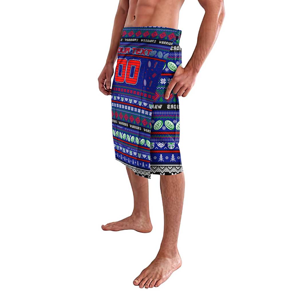 Personalized New Zealand Warriors Rugby Xmas Lavalava Australia NRL Mascot