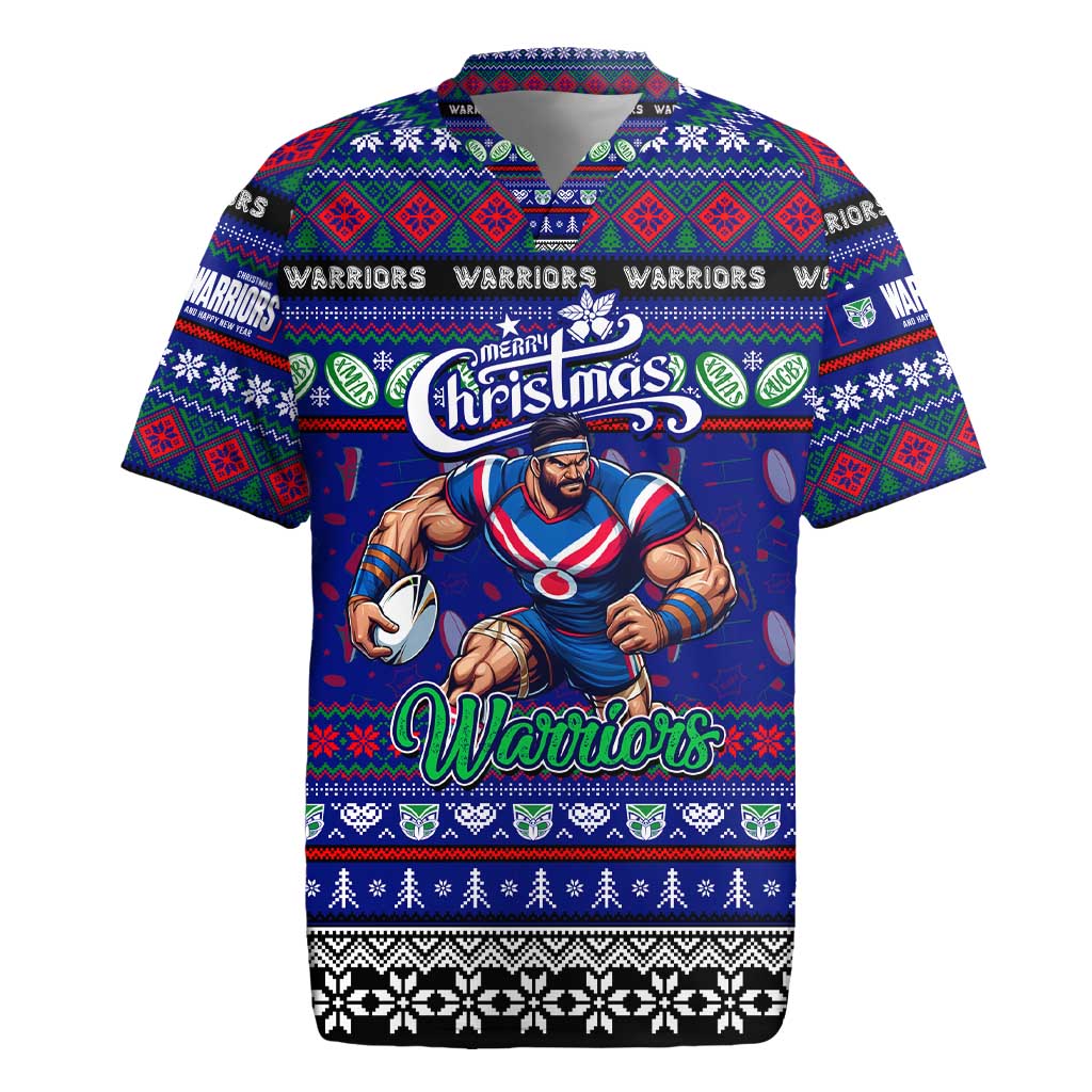 Personalized New Zealand Warriors Rugby Xmas Rugby Jersey Australia NRL Mascot