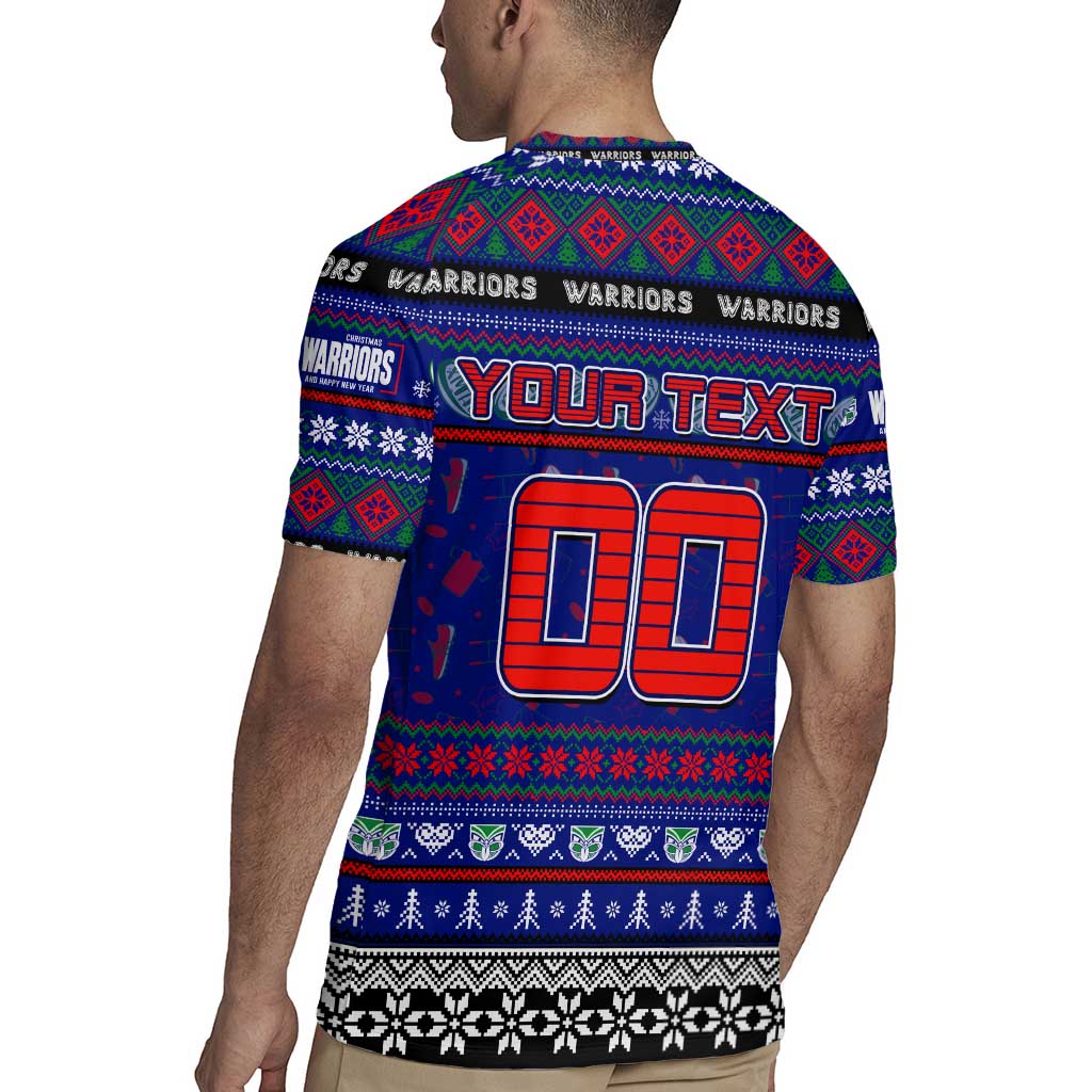 Personalized New Zealand Warriors Rugby Xmas Rugby Jersey Australia NRL Mascot