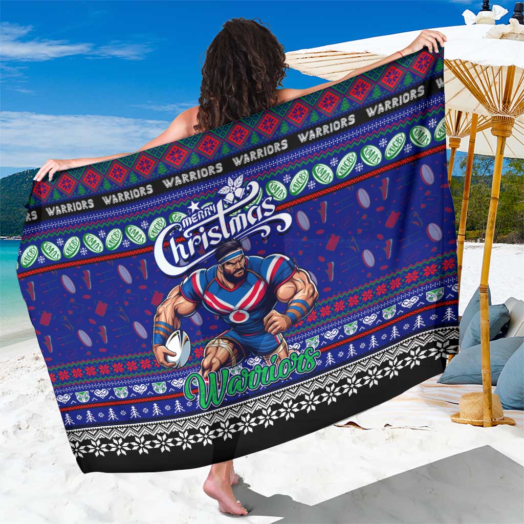 New Zealand Warriors Rugby Xmas Sarong Australia NRL Mascot - Vibe Hoodie Shop