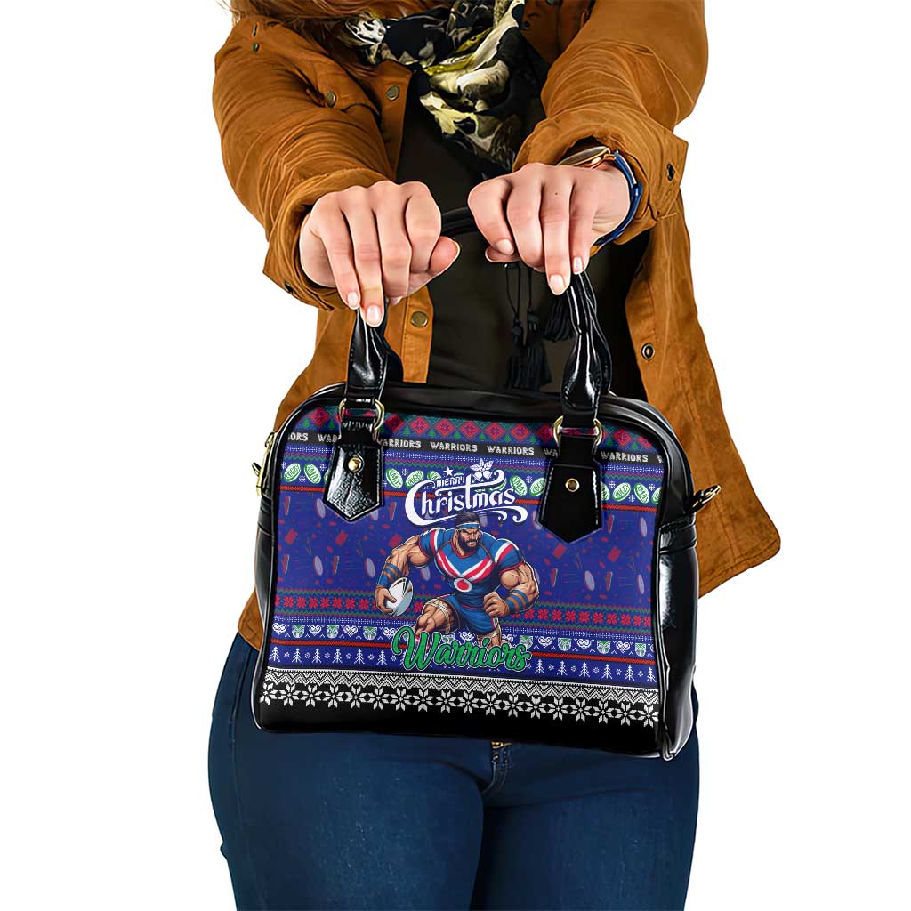 New Zealand Warriors Rugby Xmas Shoulder Handbag Australia NRL Mascot - Vibe Hoodie Shop