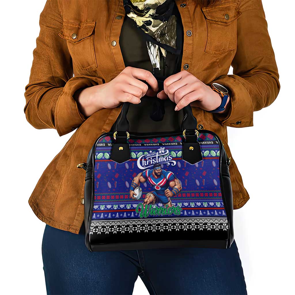 New Zealand Warriors Rugby Xmas Shoulder Handbag Australia NRL Mascot - Vibe Hoodie Shop