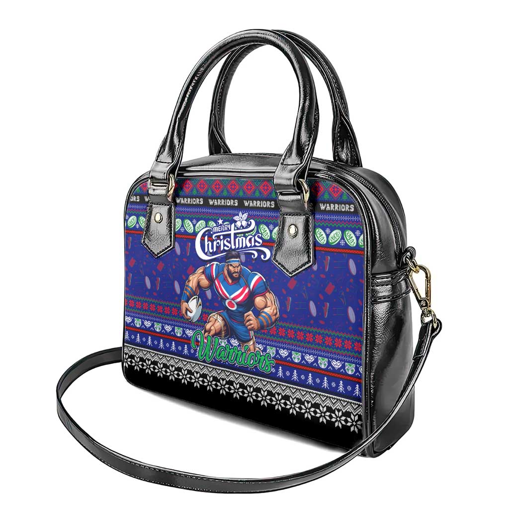 New Zealand Warriors Rugby Xmas Shoulder Handbag Australia NRL Mascot - Vibe Hoodie Shop