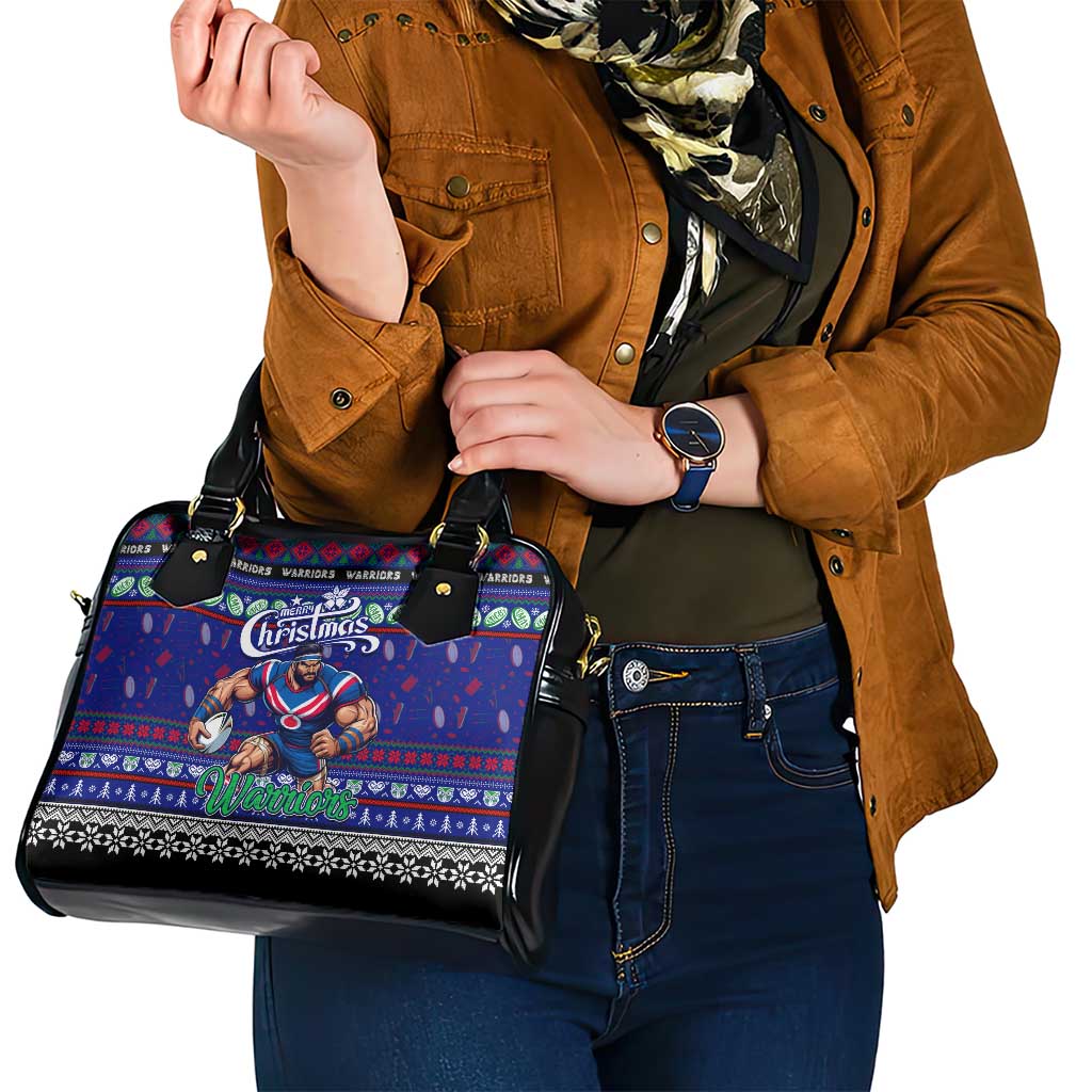 New Zealand Warriors Rugby Xmas Shoulder Handbag Australia NRL Mascot - Vibe Hoodie Shop