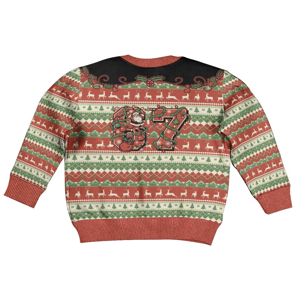 Western Yoke Kid Ugly Christmas Sweater Six Seven Christmas - Vibe Hoodie