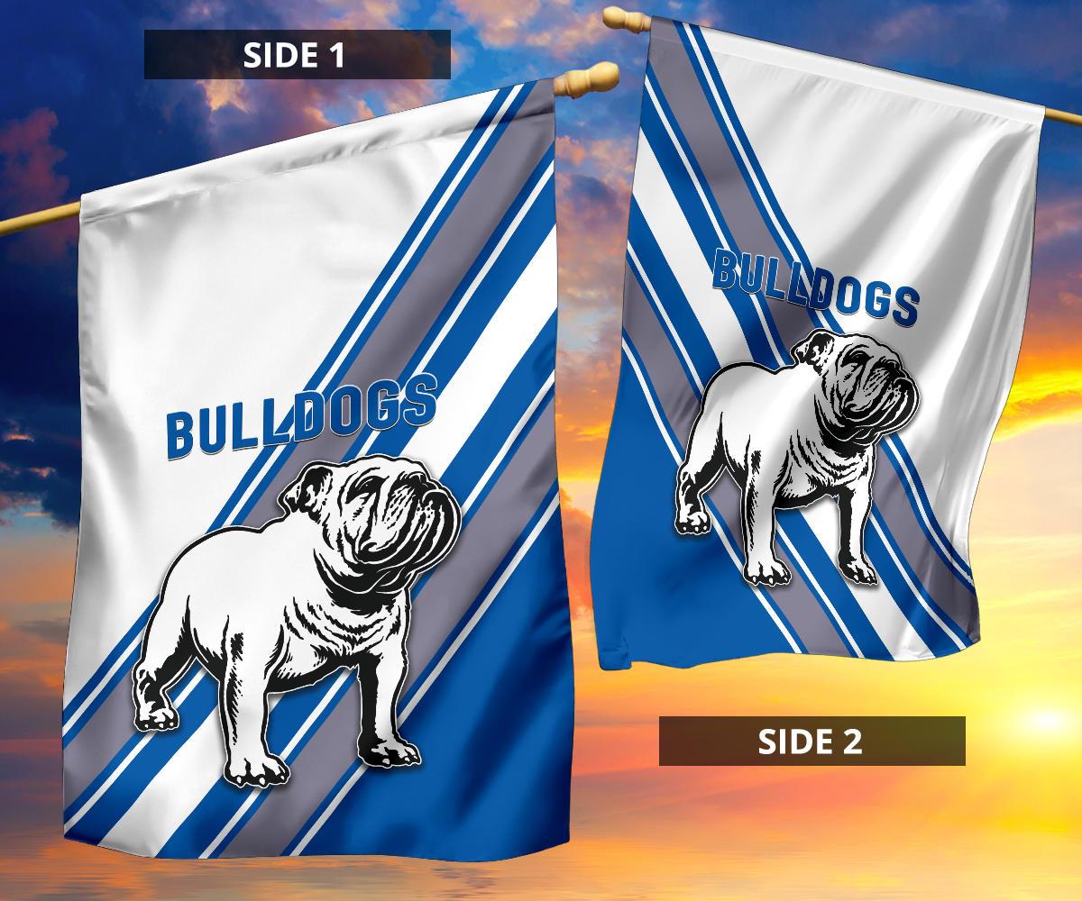 Canterbury - Bankstown Bulldogs Flag Simple Style - Vibe Hoodie Shop