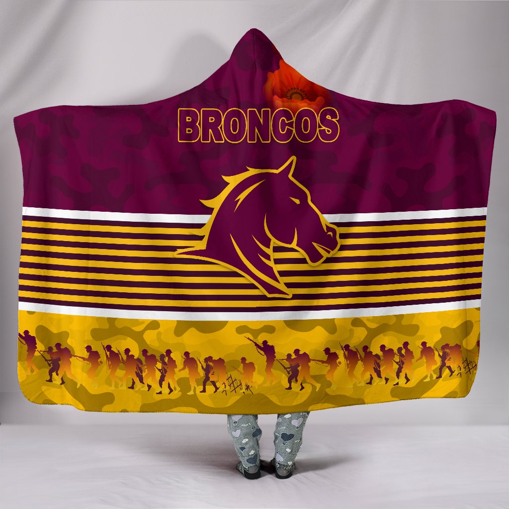 brisbane-broncos-hooded-blanket-anzac-day-simple-style-maroon