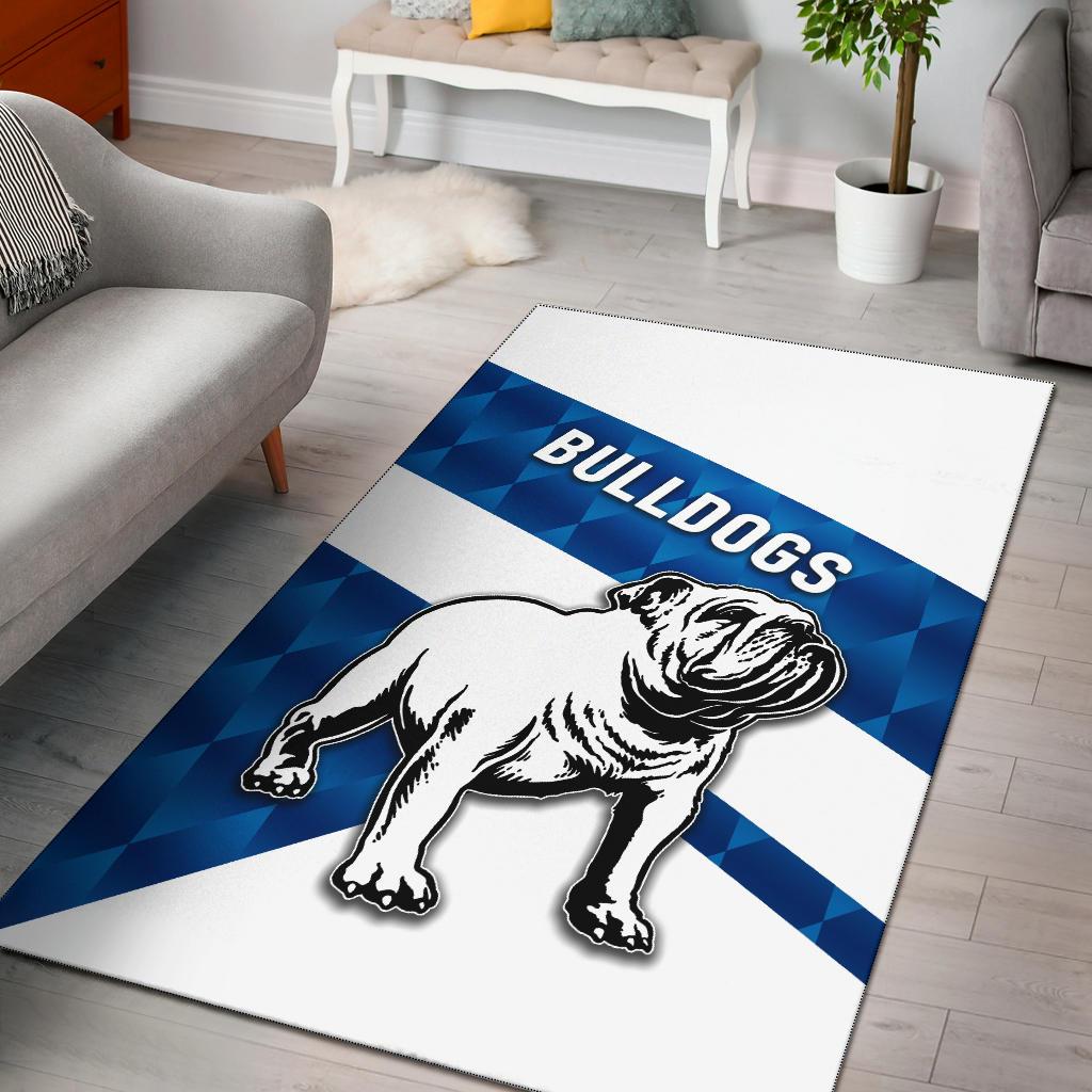 Bulldogs Area Rug Sporty Style - Vibe Hoodie Shop