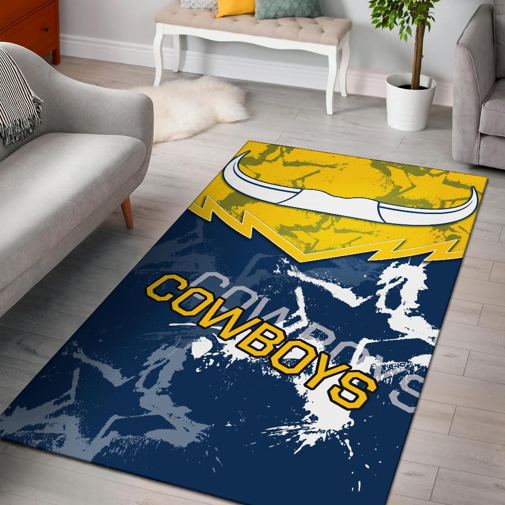 Cowboys Area Rug - Vibe Hoodie Shop