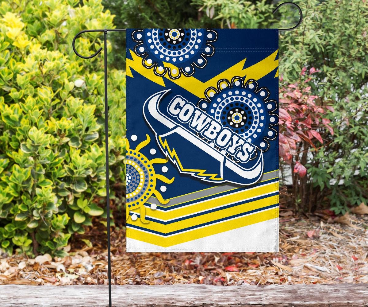 Proud Cowboys Flag Indigenous North Queensland - Vibe Hoodie Shop