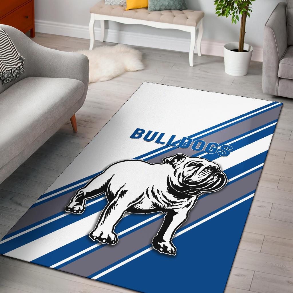 Canterbury - Bankstown Bulldogs Area Rug Simple Style - Vibe Hoodie Shop