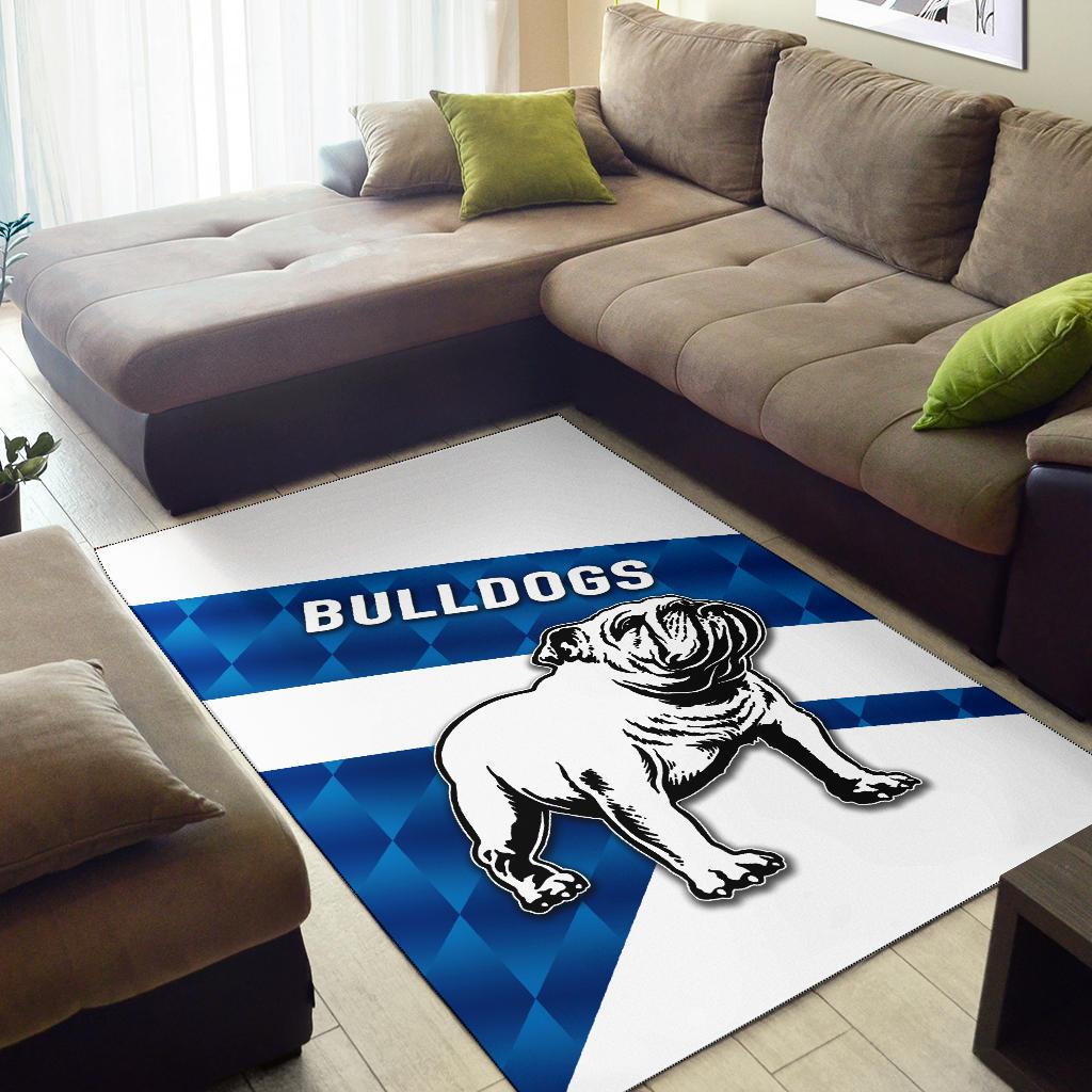 Bulldogs Area Rug Sporty Style - Vibe Hoodie Shop