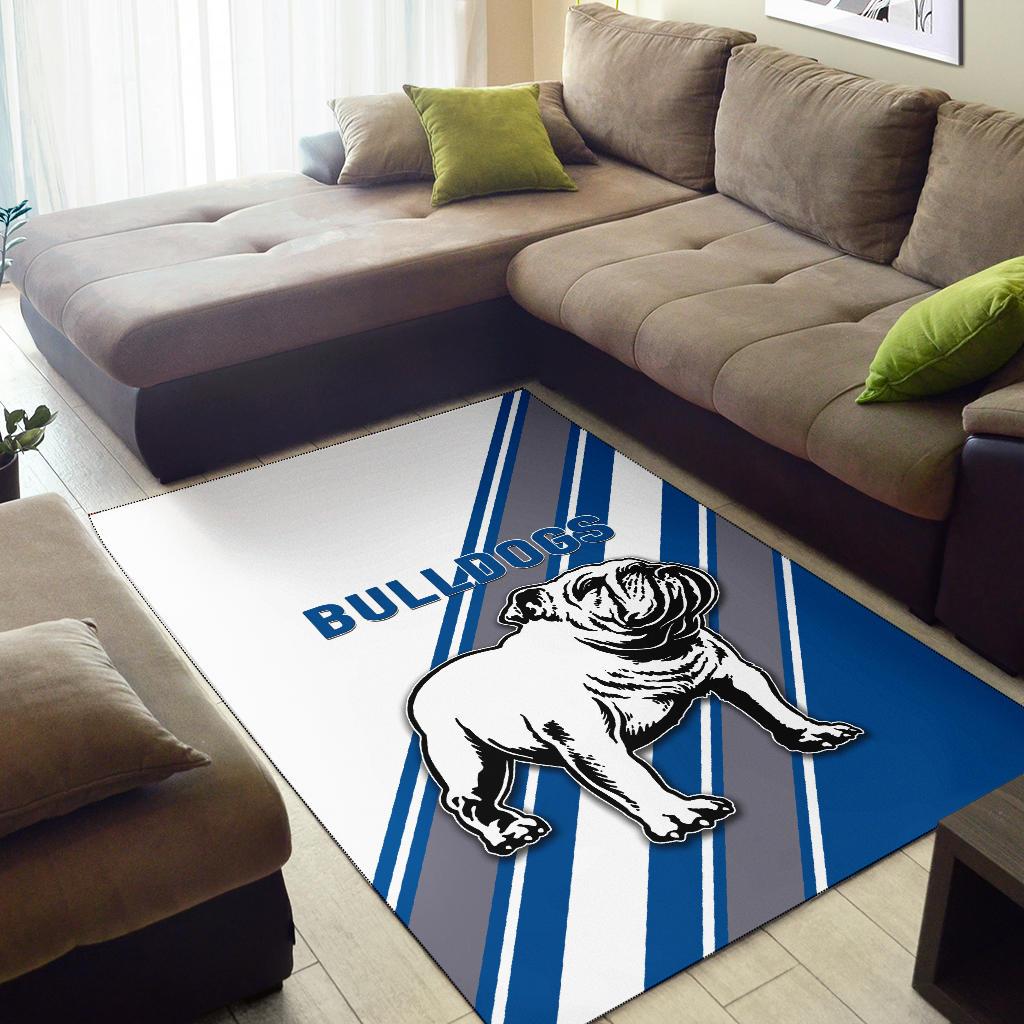 Canterbury - Bankstown Bulldogs Area Rug Simple Style - Vibe Hoodie Shop