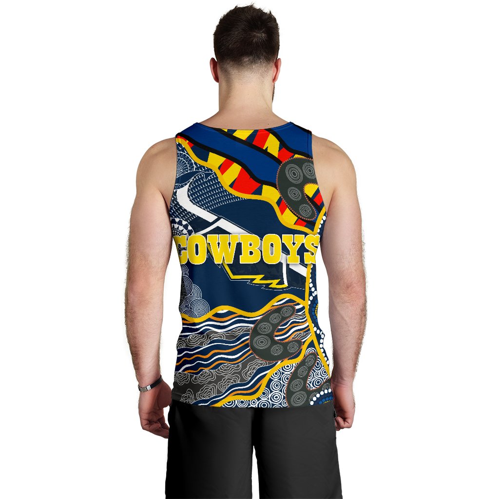 Cowboys Men Tank Top Unique Indigenous - Vibe Hoodie Shop