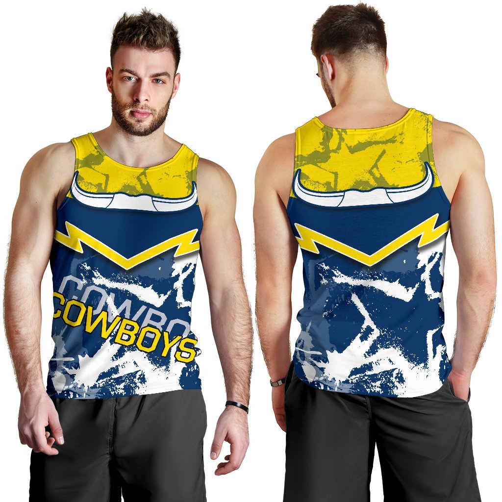 Cowboys Men's Tank Top - Vibe Hoodie Shop