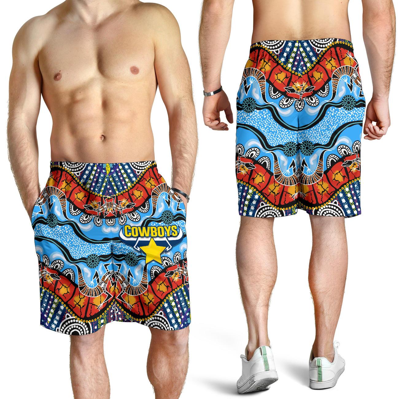 Cowboys Indigenous Men Shorts - Vibe Hoodie Shop