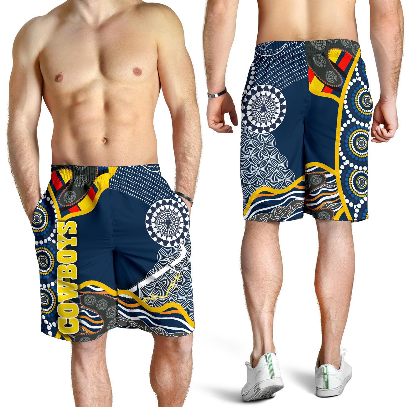 Cowboys Men Shorts Unique Indigenous - Vibe Hoodie Shop