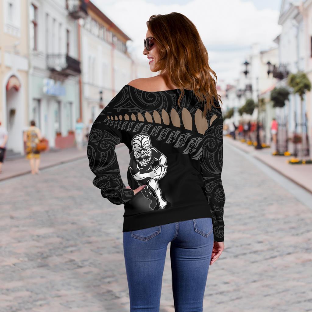 New Zealand Sweater Rugby Warrior - Vibe Hoodie Shop
