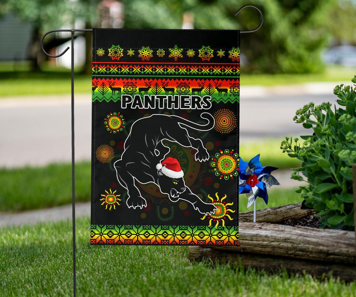 Penrith Panthers Christmas Flag Indigenous - Vibe Hoodie Shop