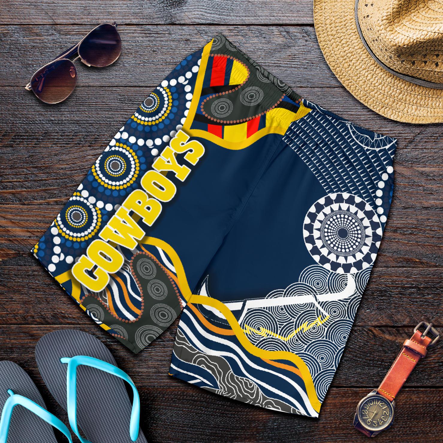Cowboys Men Shorts Unique Indigenous - Vibe Hoodie Shop