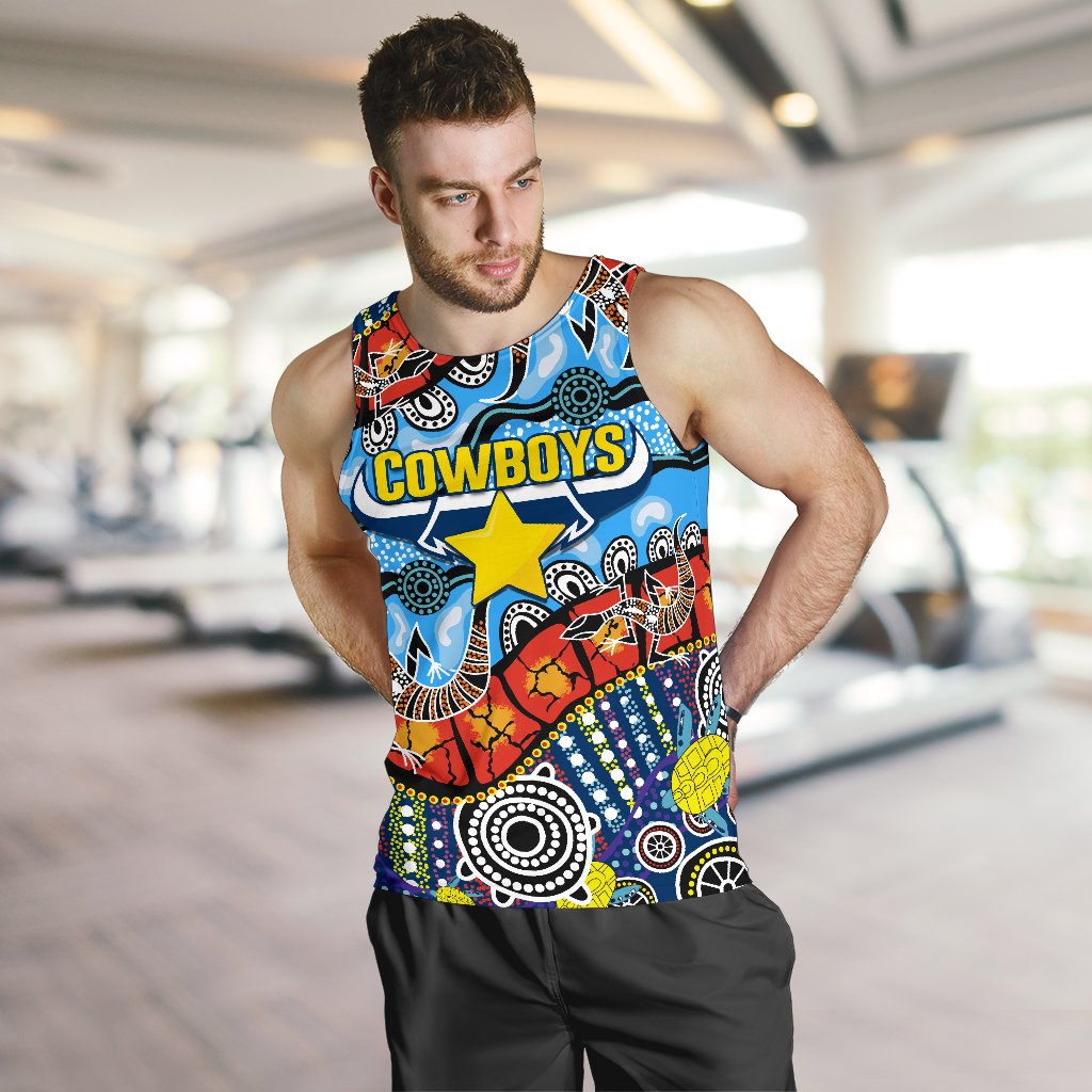 Cowboys Indigenous Men Tank Top - Vibe Hoodie Shop
