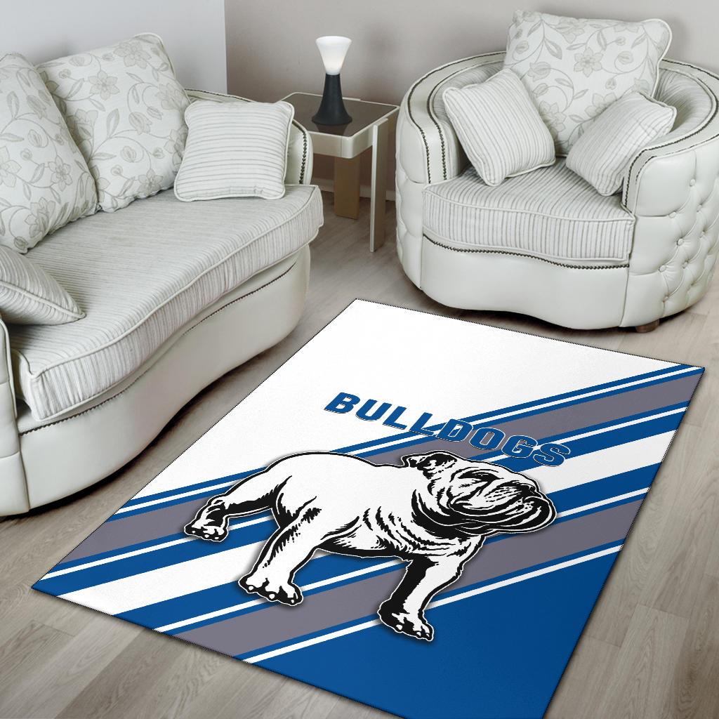 Canterbury - Bankstown Bulldogs Area Rug Simple Style - Vibe Hoodie Shop