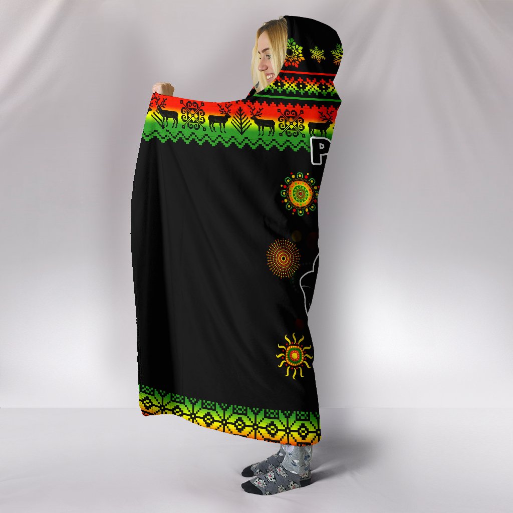 penrith-panthers-christmas-hooded-blanket-indigenous