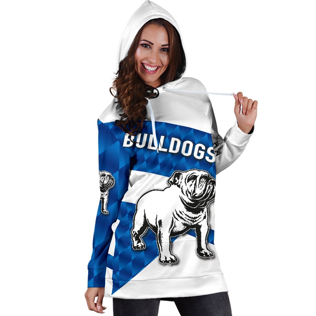 Bulldogs Hoodie Dress Sporty Style - Vibe Hoodie Shop