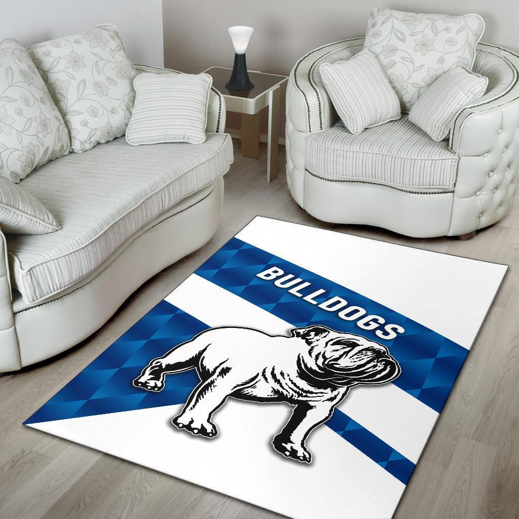 Bulldogs Area Rug Sporty Style - Vibe Hoodie Shop