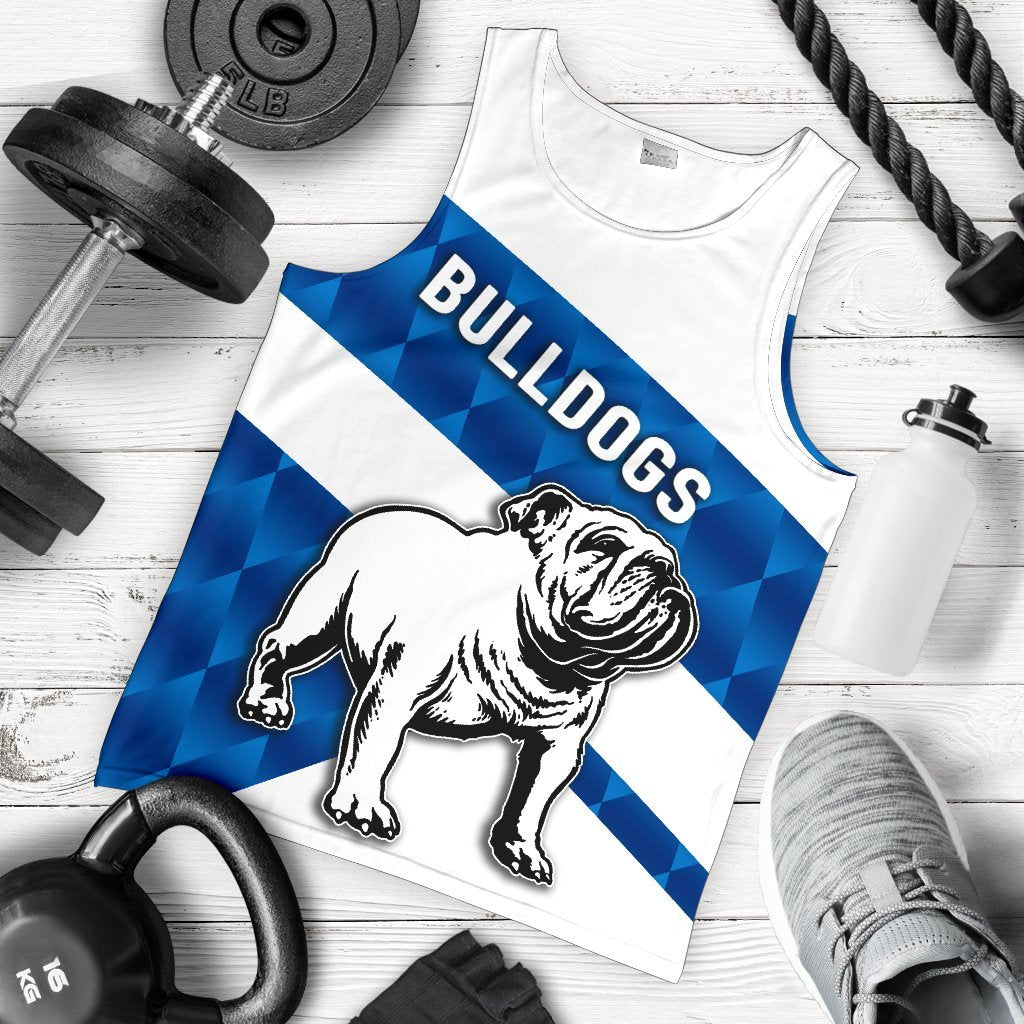 Bulldogs Men Tank Top Sporty Style - Vibe Hoodie Shop