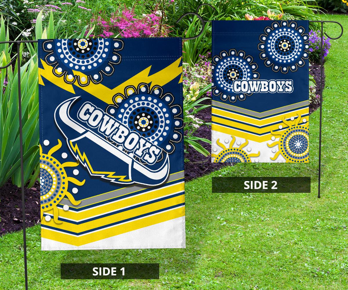 Proud Cowboys Flag Indigenous North Queensland - Vibe Hoodie Shop