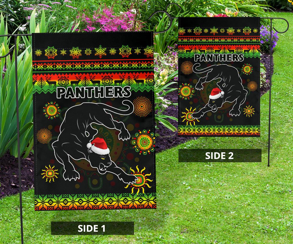 Penrith Panthers Christmas Flag Indigenous - Vibe Hoodie Shop