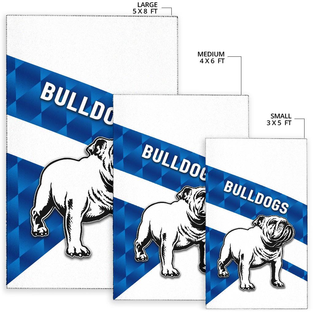 Bulldogs Area Rug Sporty Style - Vibe Hoodie Shop