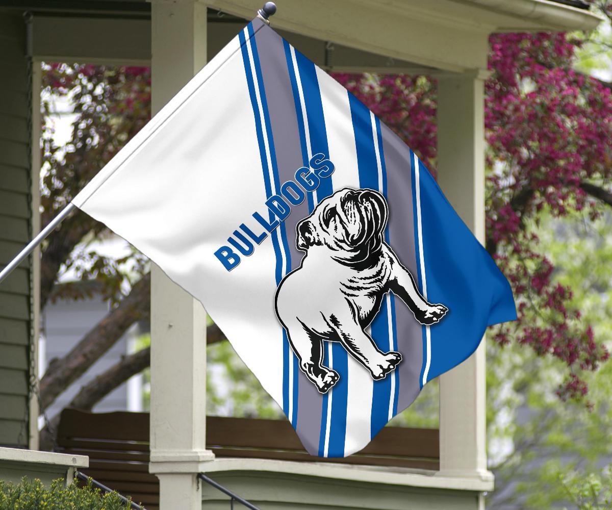 Canterbury - Bankstown Bulldogs Flag Simple Style - Vibe Hoodie Shop