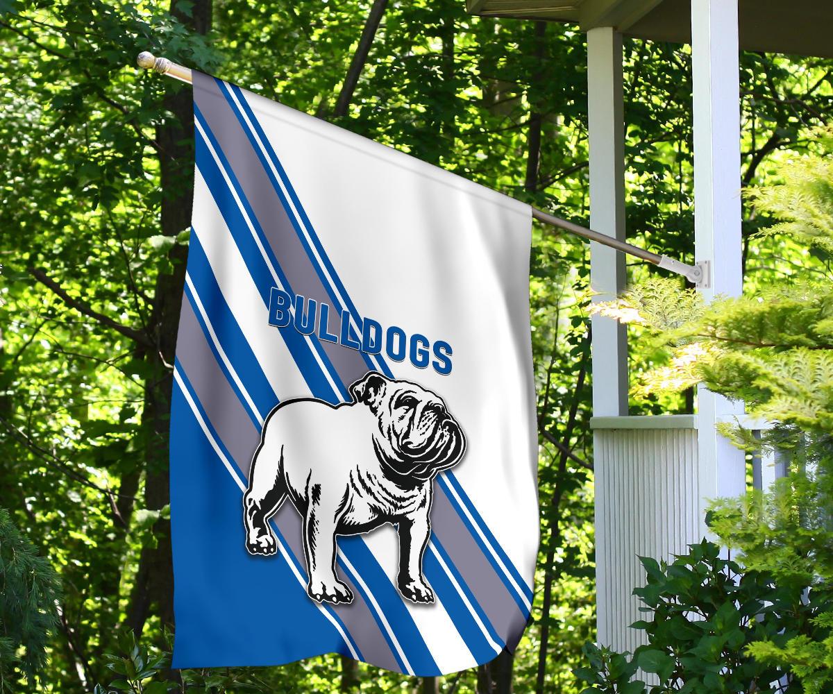 Canterbury - Bankstown Bulldogs Flag Simple Style - Vibe Hoodie Shop